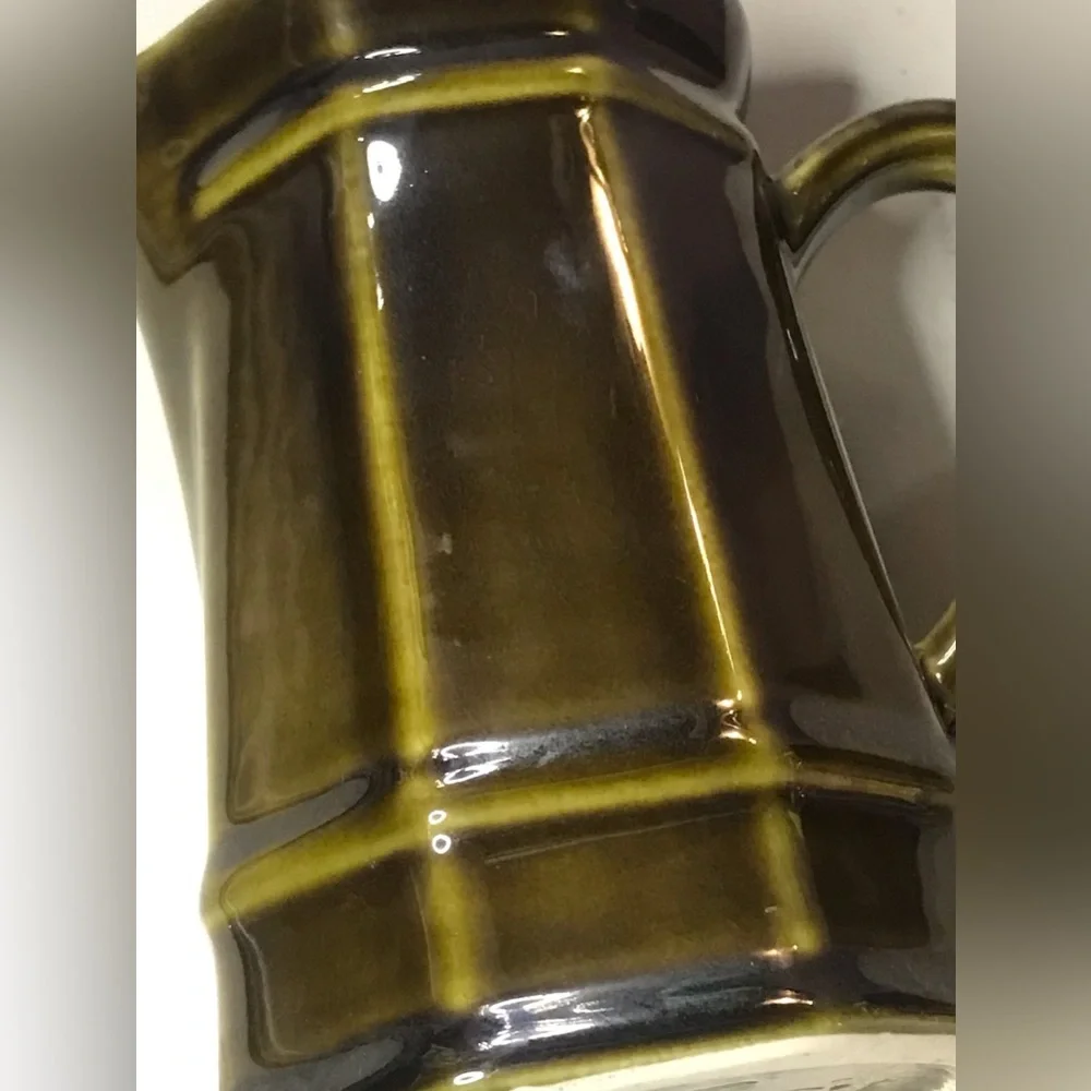 Vintage Pfaltzgraff Creamer Pitcher Green